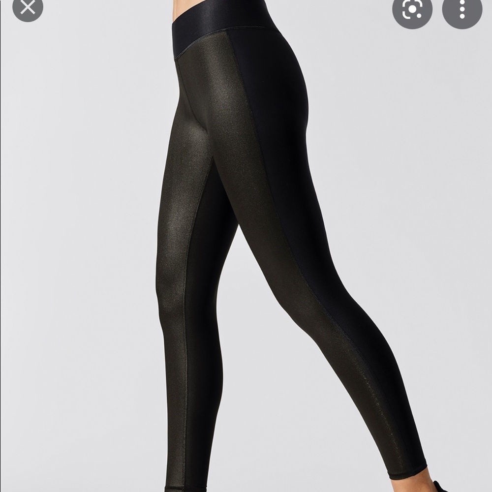 Terez liquid faux leather leggings